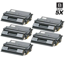 Compatible Xerox DocuPrint N2125B Laser Toner Cartridges Black 5 Pack