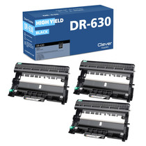 Compatible Brother DR630 Drum Unit 3 Cartridge Set
