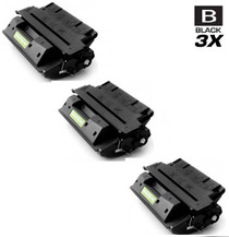 CS Compatible Replacement for HP C4127XJ Toner Cartridge Black Jumbo Yield 3 Pack/ HP 27XJ Toner
