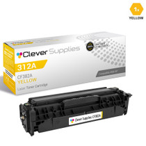 CS Compatible Replacement for HP CF382A Toner Cartridge Yellow/ HP 312A Toner