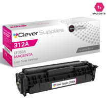 CS Compatible Replacement for HP CF383A Toner Cartridge Magenta/ HP 312A Toner