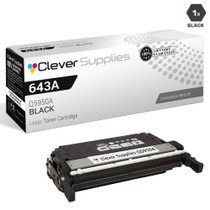 CS Compatible Replacement for HP 643X Black High Yield LaserJet Toner Cartridge/ Q5950X