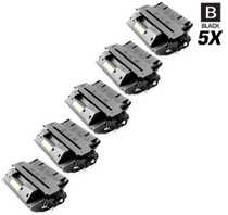 CS Compatible Replacement for HP C4127A Toner Cartridge Black 5 Pack/ HP 27A Toner