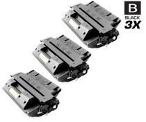 CS Compatible Replacement for HP C4127X Toner Cartridge High Yield Black 3 Pack/ HP 27X Toner