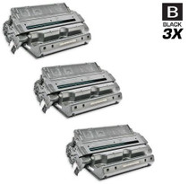 CS Compatible Replacement for HP C4182X Toner Cartridge High Yield Black 3 Pack/ HP 82X