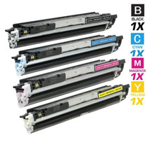 CS Compatible Replacement for HP Pro 100 Toner Cartridge Color Laserjet 4 Color Set