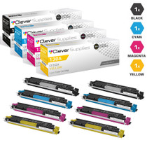 CS Compatible Replacement for HP Pro 100 Color M175A Toner Cartridge Color Laserjet 4 Color Set