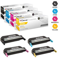 CS Compatible Replacement for HP 4700n Toner Cartridges 4 Color Set