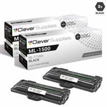 Compatible Samsung ML-1710D3 Laser Toner Cartridge Black 2 Pack