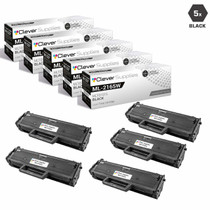 Compatible Samsung ML-2165 Laser Toner Cartridge Black 5 Pack