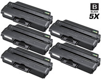 Compatible Samsung ML-2951NDR High Yield Laser Toner Cartridge Black 5 Pack