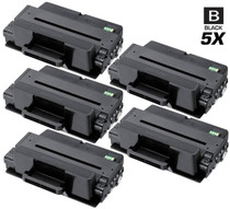 Compatible Samsung ML-3310ND High Yield Laser Toner Cartridges Black 5 Pack