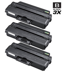 Compatible Samsung MLT-D103L High Yield Laser Toner Cartridge Black 3 Pack