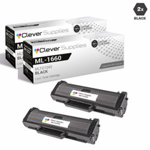 Compatible Samsung MLT-D104S Laser Toner Cartridge Black 2 Pack