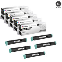 Compatible Okidata B410 Laser Toner Cartridges Black 5 Pack