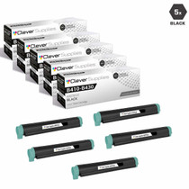 Compatible Okidata B410D Laser Toner Cartridges Black 5 Pack
