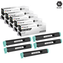 Compatible Okidata B4350 Laser Toner Cartridges Black 5 Pack