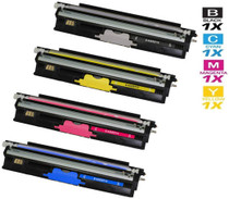 Compatible Okidata MC160 MFP Laser Toner Cartridges High Yield 4 Color Set