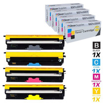 Compatible Okidata MC160N Premium Quality Laser Toner Cartridges High Yield 4 Color Set