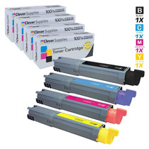 Compatible Okidata MC630 MFP Premium Quality Laser Toner Cartridges 4 Color Set