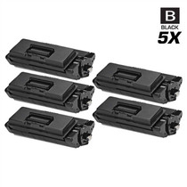 Compatible Xerox Phaser 3500 Laser Toner Cartridges High Yield Black 5 Pack