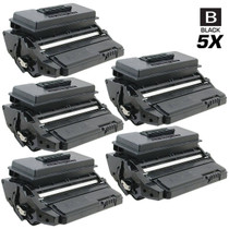 Compatible Xerox Phaser 3600N Laser Toner Cartridges High Yield Black 5 Pack