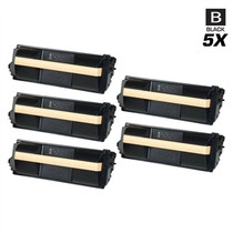 Compatible Xerox Phaser 4600 Laser Toner Cartridges High Yield Black 5 Pack