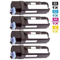 Compatible Xerox Phaser 6128MFP/N Laser Toner Cartridges 4 Color Set