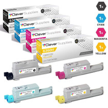 Compatible Xerox Phaser 6360DN Laser Toner Cartridges 4 Color Set