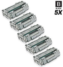 CS Compatible Replacement for HP Q5949X Toner Cartridge High Yield Black 5 Pack/ HP 49X Toner