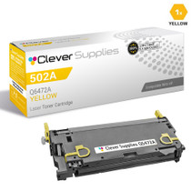 CS Compatible Replacement for HP Q6472A Toner / HP 502A Toner Cartridge Yellow