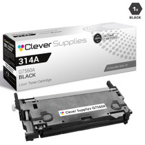 CS Compatible Replacement for HP Q7560A Toner/ Hp 314A Toner Cartridge Black