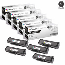 Compatible Samsung MLT-D104S Premium Quality Laser Toner Cartridge Black 5 Pack