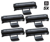 Compatible Samsung MLT-D108S Premium Quality Laser Toner Cartridge Black 5 Pack