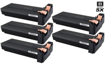 Compatible Samsung SCX-D6345A Premium Quality Laser Toner Cartridge Black 5 Pack