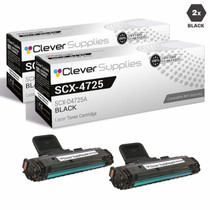 Compatible Samsung SCX-D4725A Laser Toner Cartridge Black 2 Pack