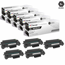 Compatible Samsung SL-M2820DW High Yield Laser Toner Cartridges Black 5 Pack