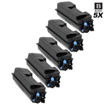 Compatible Kyocera Mita 1T02MT0US0 (TK-3112) Premium Quality Laser Toner Cartridges Black 5 Pack
