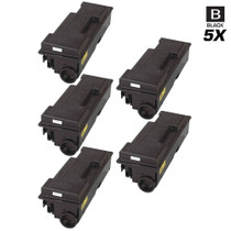 Compatible Kyocera Mita 1T02F80US0 (TK-312) Premium Quality Laser Toner Cartridges Black 5 Pack