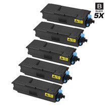 Compatible Kyocera Mita 1T02L10US0 (TK-3122) Premium Quality Laser Toner Cartridges Black 5 Pack
