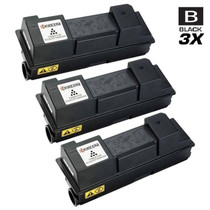 Compatible Kyocera Mita 1T02J00US0 (TK-342) Laser Toner Cartridges Black 3 Pack