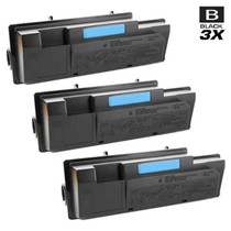 Compatible Kyocera Mita 1T02J20US0 (TK-362) Laser Toner Cartridges Black 3 Pack