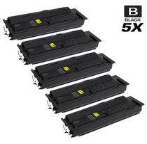 Compatible Kyocera Mita 1T02K30US0 (TK-477) Premium Quality Laser Toner Cartridges Black 5 Pack