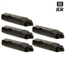 Compatible Kyocera Mita 1T02LH0US0 (TK-6307) Premium Quality Laser Toner Cartridges Black 5 Pack