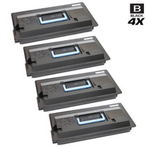 Compatible Kyocera Mita 370AC010 (TK-70) Laser Toner Cartridges Black 4 Pack