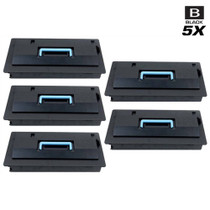Compatible Kyocera Mita 1T02G10US0 (TK-712) Premium Quality Laser Toner Cartridges Black 5 Pack