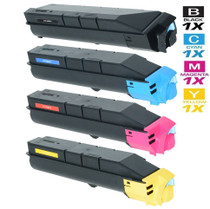 Compatible Kyocera Mita TK-8507 Premium Quality Laser Toner Cartridges 4 Color Set (1T02LC0US0/ 1T02LCAUS0/ 1T02LCBUS0/ 1T02LCCUS0)