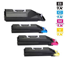 Compatible Kyocera Mita TK-867 Laser Toner Cartridges 4 Color Set (1T02JZ0US0/ 1T02JZCUS0/ 1T02JZBUS0/ 1T02JZAUS0)
