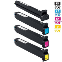 Compatible Konica Minolta TN-613 Laser Toner Cartridges 4 Color Set (A0TM130/ A0TM430/ A0TM330/ A0TM230)