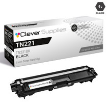 Compatible Brother TN221BK Laser Toner Cartridge Black
